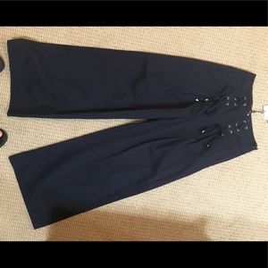 JOA blue wife leg pant
